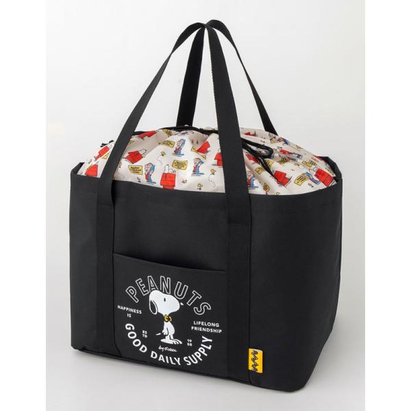 スヌーピー SNOOPY めっちゃBIG レジカゴサイズ トートバッグ 超BIGな 大容量 トップカ...