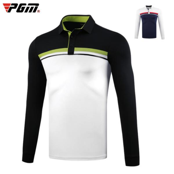 PGM 秋冬用　紳士　ゴルフメンズウェア メンズウェア　スポーツウェア　長袖　Tシャツ　ポロシャツ　...