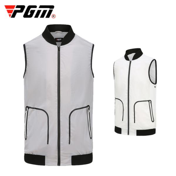 PGM 秋冬用　ゴルフウェア　メンズウェア　　メンズベスト　アウター　ベスト　保温　防寒　通気性 速...