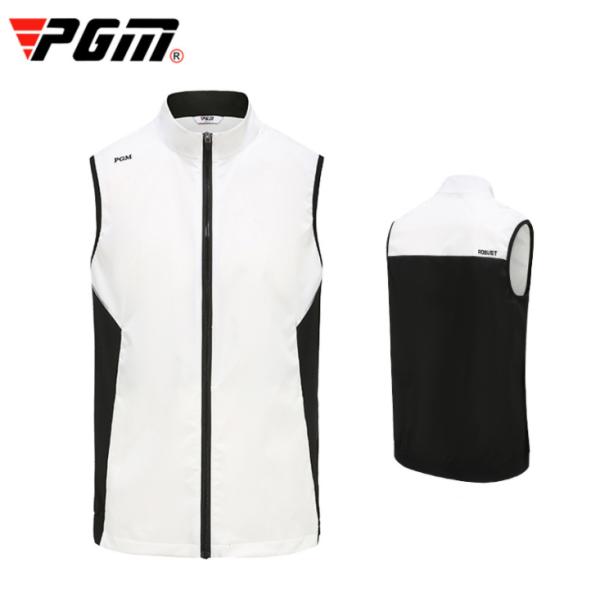 PGM 秋冬用　ゴルフウェア　メンズウェア　メンズベスト　アウター　ベスト　保温　防寒　防風　防雨　...