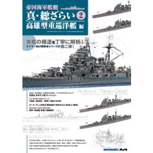 モデルアート社 帝国海軍艦艇 真・総ざらい2 高雄型重巡洋艦 編｜toda-mokei