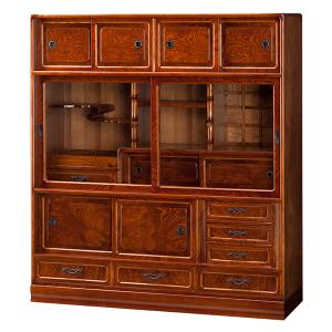 茶箪笥 和茶棚 小菊 MK4474 幅75cm 欅 ケヤキ 静岡県産 : 戸田