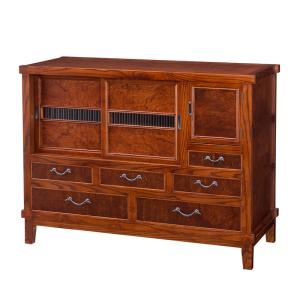 民芸家具 駿河民芸小箪笥 伝統的な日本の木製タンス 民芸チェスト 整理タンス 駿河609号 静岡県産 開梱設置無料 : 戸田家具