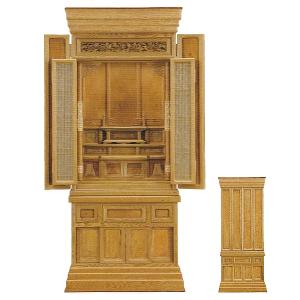 仏壇 仏壇台 屋久杉 天平 23×55 大川産 開梱設置無料 完全受注生産