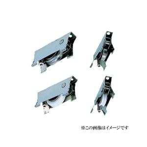 ヨコヅナ ABW-0081 サッシ取替戸車 段違い下框用 丸型 ステンレス車 8型 / 1個｜todakana