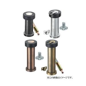 エイト ミニラ戸当り(フック付 アンカー 高さ135mm) FC135ステン色(301)  (戸当り 戸当 ドアストッパー)｜todakana