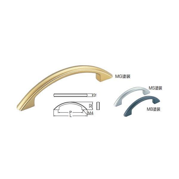 シロクマ 白熊印・HZ-53  レインボーハンドル  小(全長=116mm　ビスピッチ=80mm)