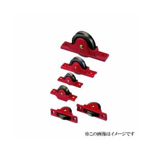 ヨコヅナ RJC-0303 鋳物枠ローラー戸車 袖平型 30mm / 12個入｜todakana