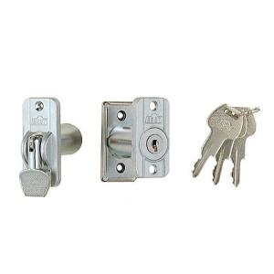 ベスト シリンダー栓錠 No.570 仕上色:黄銅磨き (引違い戸 錠 鍵 ドア