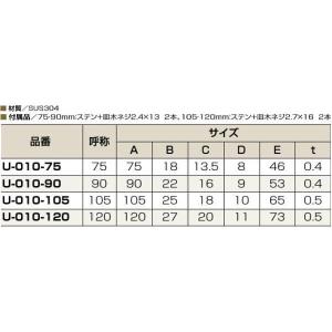 クマモト PLUS ステンレス薄口チリ出し戸引...の詳細画像2