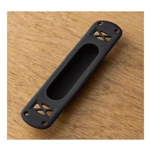 DUVE SD145P 真鍮製 引き戸用引手 角隅 金 (取手 取っ手 引き手 ドア