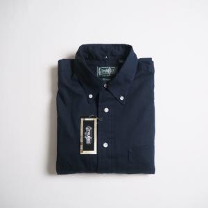 GITMAN VINTAGE ギットマンヴィンテージ 後染オックスフォードBDシャツ/NAVY