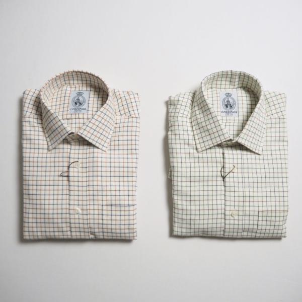CORDINGS コーディングス タッターソールレギュラーシャツ SHJ182 TATTERSALL...