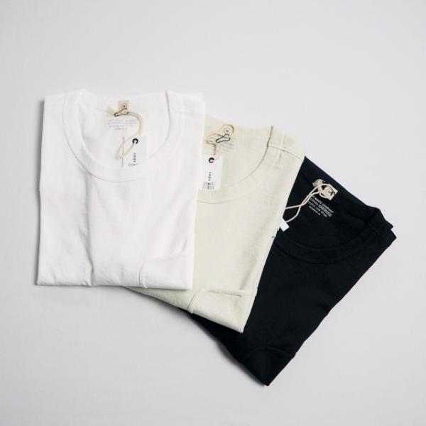 LADY WHITE CO. レディホワイト ポケット付きチューブTシャツ CLARK / 3カラー