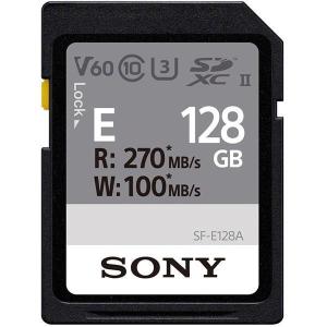 SONY SF-E128A 128GB SDXC UHSスピードクラス3対応UHS-II メモリーカード Class10 V60 SDカード ソニー SF-Eシリーズ メーカー1年保証｜とどくネ(Nanest株式会社)