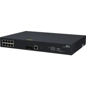 NEC B02014-04105 QX-S4108GT-2G-PW 1Gx8p SFPx2p レイヤ2インテリジェントPoE+スイッチ｜todoku-ne