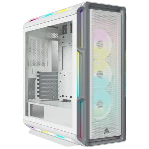 Corsair CC9011231WW iCUE 5000T RGB MidTower Smart Case White