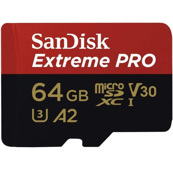 SanDisk Extreme PRO マイクロsdカード microSDカード 64GB micr...