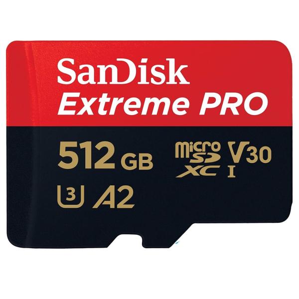 SanDisk Extreme PRO マイクロsdカード microSDカード 512GB mic...