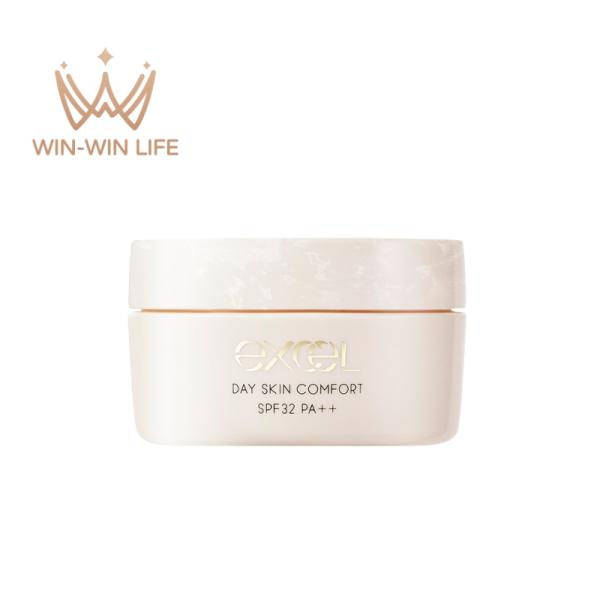 エクセル デイスキンコンフォート 43g 日中用クリーム 朝用スキンケアUVクリーム SPF32 P...