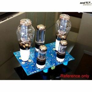 パワーアンプ 6SN7-300B ステレオ真空管アンプ シングルエンド