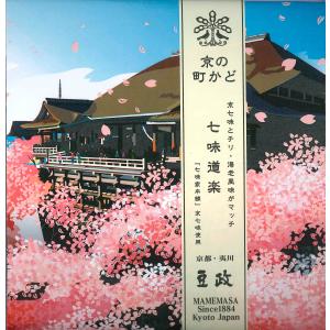 豆政　京の町かど 七味道楽　50g　京都名産　お土産｜togetsukyo