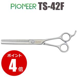 トリミングシザー パイオニア PIONEER TS-42F（スキ／6.5インチ／カット率40％）セニングシザー 東京理器  送料無料【CP】｜togishokunin