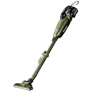 マキタ CL001GRDCO 40Vmax充電式クリ−ナ− カプセル式 ワンタッチスイッチ+サイクロンアタッチメント付 クラス最高の静音性 40Vmax-2.5Ahバッテリｘ1個+充電器付セット オリ−ブ 新品 マキタ（makita） 40Vmax(2.5Ah)充電式クリーナ CL001GRDCO オリーブ