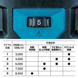マキタ 100mm 40Vmax充電式ディスク...の詳細画像3