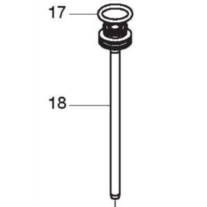 MAX 高圧釘打機 HN-65N2/N3/N4用メインピストンユニット (HN70348) Oリング付