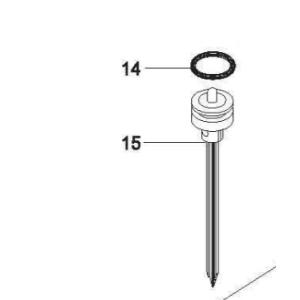 MAX ピンタッカ TA-235A/P35F3用メインピストンユニット (TA81078) Oリング...