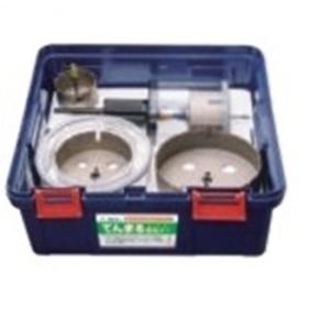 ハウスBM 吸込コネクタ式てんまるホルソーセット(回転用) 壁あな空調換気セット TM-6516(S...