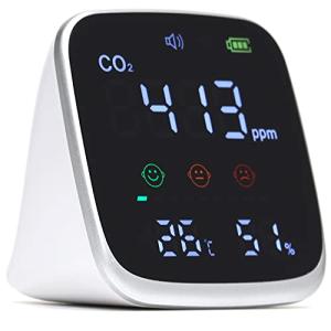 MRG 二酸化炭素モニター CO2センサー 測定器 計測器 検出器 日本語説明書付き センサー co2 モニター チェッカー 二酸化炭素 PM2