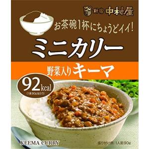 新宿中村屋 ミニカリー野菜入りキーマ 90g ×10袋