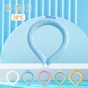 2022夏新作！首につけるだけ！心地よい冷たさをキープしてくれるネッククーラー