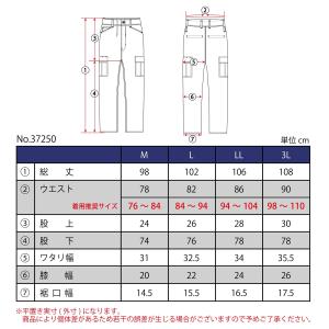 ストレッチ デニム カーゴ 作業パンツ 作業ズ...の詳細画像1