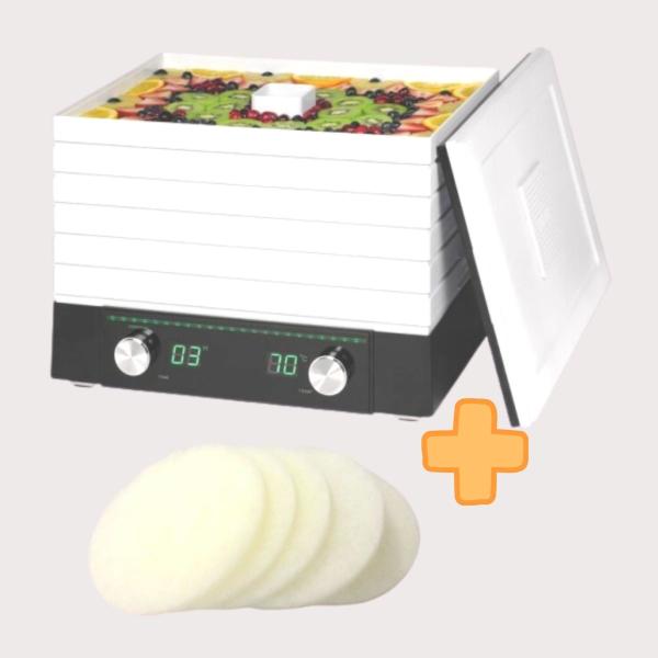 プチマレンギDX ＋フィルター/５枚セット　TTM-440N(FS) 　家庭用食品乾燥機 　フードド...