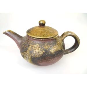 備前焼　井上雅司作　急須ポットB