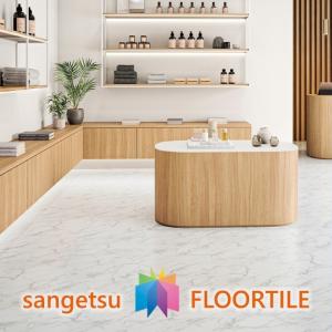 SANGETSU大理石フロアタイル★IS1079 サンゲツ（SANGETSU） 【ケース売】ストーン床材 石目 オニックス