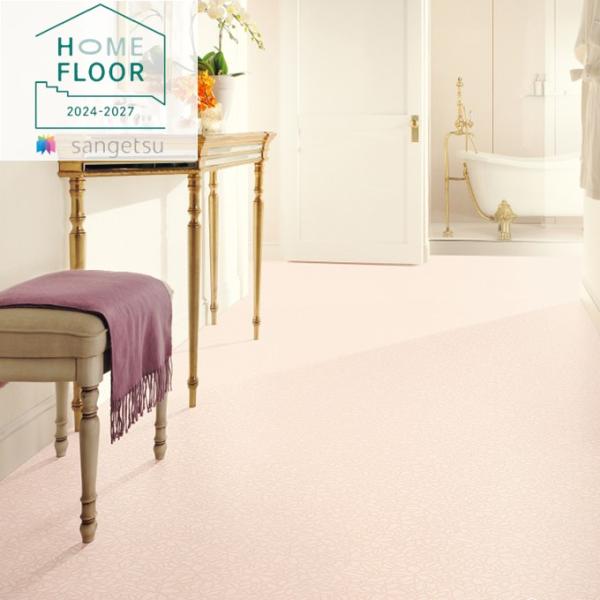 1.8mm厚フロア 5色  182cm巾 グレタフローラ ファブリ 住宅用クッションフロア 塩化ビニ...