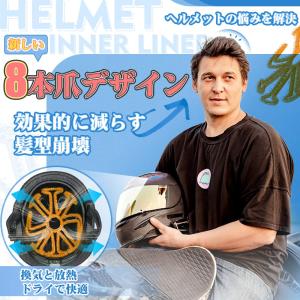 ヘルメット用ベンチレーションライナー ヘルメッ...の詳細画像1