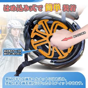 ヘルメット用ベンチレーションライナー ヘルメッ...の詳細画像3