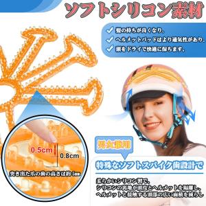 ヘルメット用ベンチレーションライナー ヘルメッ...の詳細画像4