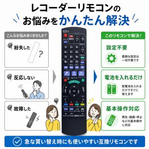 パナソニック用 DIGA リモコン N2QAY...の詳細画像1