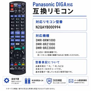 パナソニック リモコン N2QAYB00099...の詳細画像1