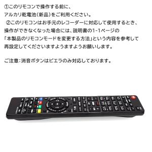パナソニック ディーガ リモコン ブルーレイ ...の詳細画像3
