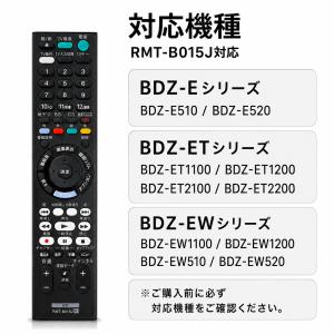RMT-B015J ソニーリプレイス用リモコン...の詳細画像4