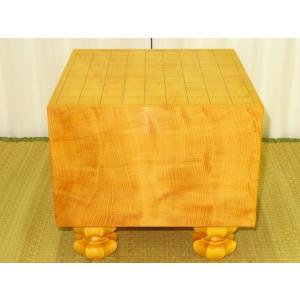 将棋盤 トウシンプレミアム 本榧天地柾目七寸一...の詳細画像1