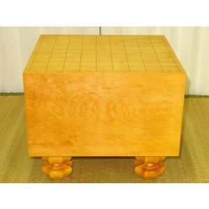 将棋盤 トウシンプレミアム 本榧天地柾目七寸一...の詳細画像3