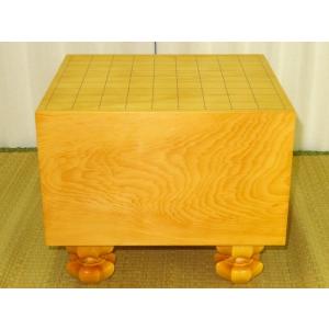 将棋盤 トウシンプレミアム 本榧天地柾目七寸一...の詳細画像4